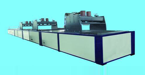 拉擠設備中心位的調整